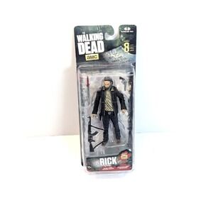 McFarlane Toys The Walking Dead Series 8 Rick AMC 5" Figure 2015 New Sealed